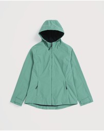 Seasalt - Seasalt Cornwall Green Waterway Waterproof Jacket