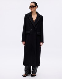 Minima Esenciales - Maren Brushed Wool Long Coat