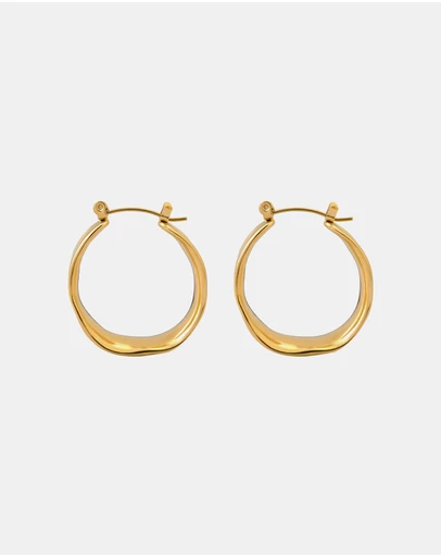 Zoe Olivia - Waterproof Classic Hoop Earrings