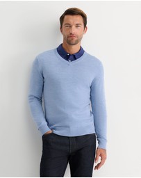 Sportscraft - Merino V Neck Knit