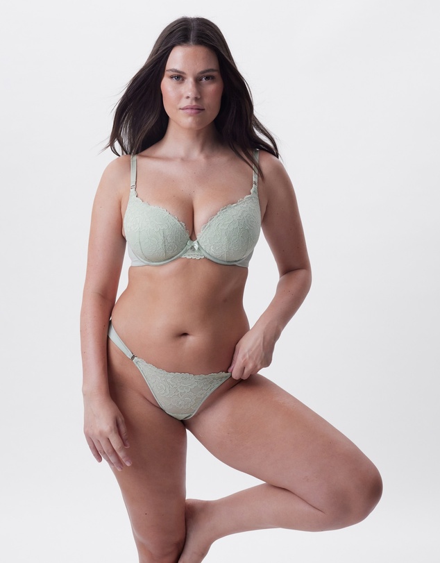Bras N Things - Bethany Essentials G String - Light Green