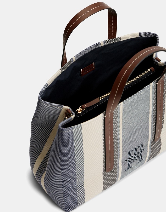 Tommy Hilfiger - City Jacquard Satchel Bag