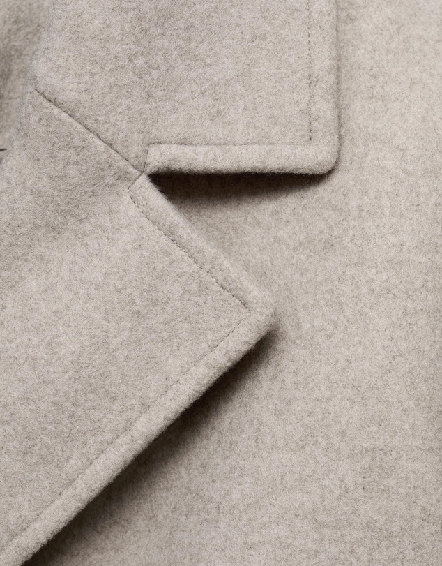 M.N.G - Double-Breasted Midi Coat