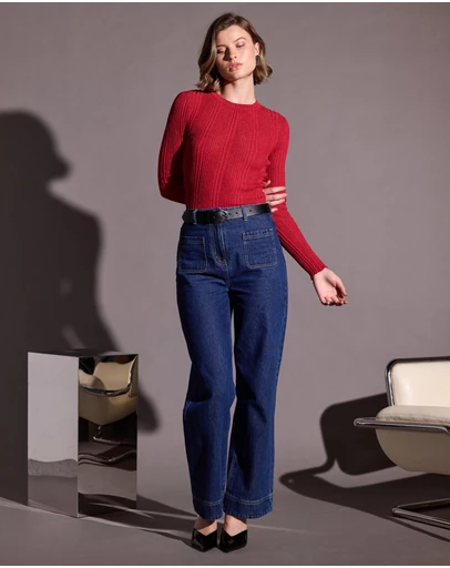 Staple the Label - Lennox Wide Leg Jeans