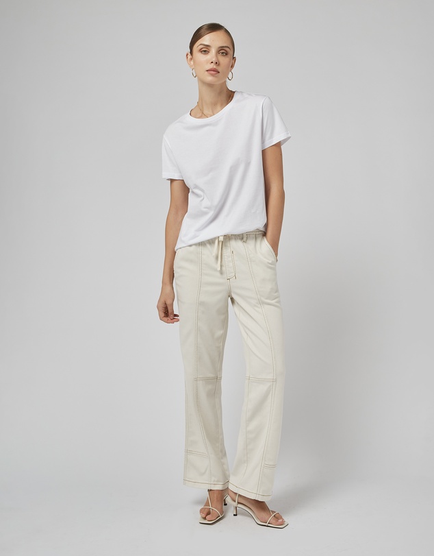 DRICOPER DENIM - Clare White Tee