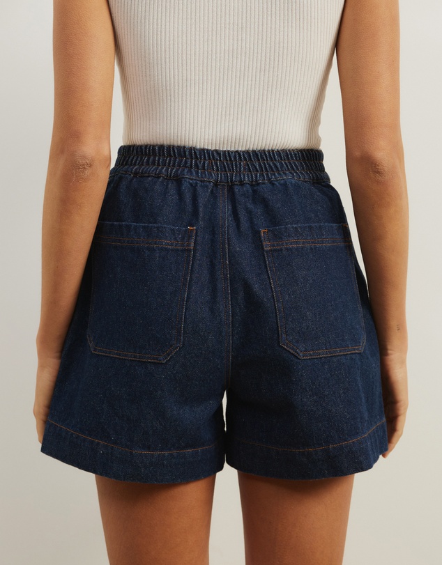 Atmos&Here - Samira Relaxed Denim Shorts