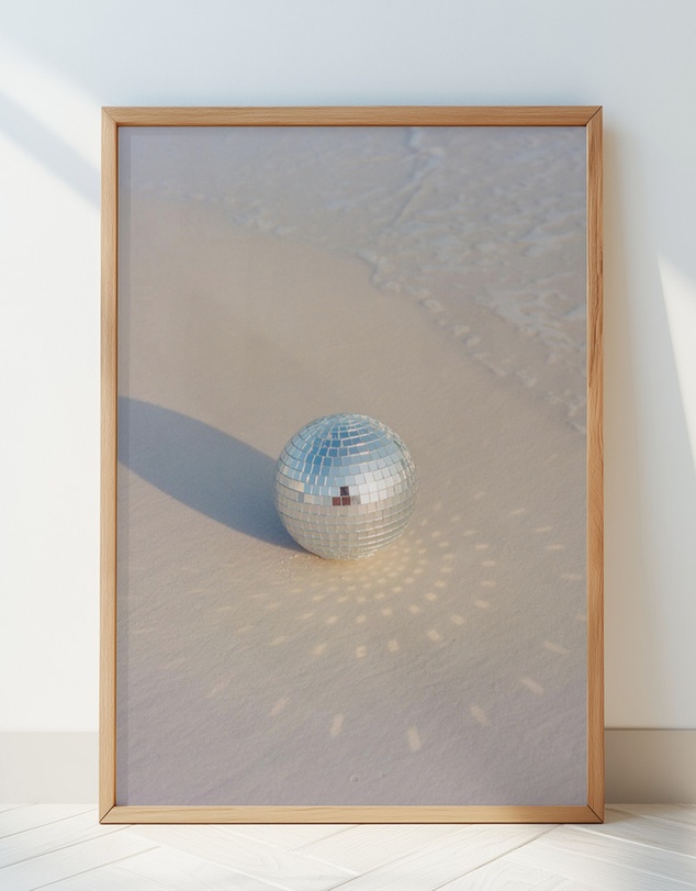 Olive et Oriel - Disco Beach Iv by Bethany Young Art Print