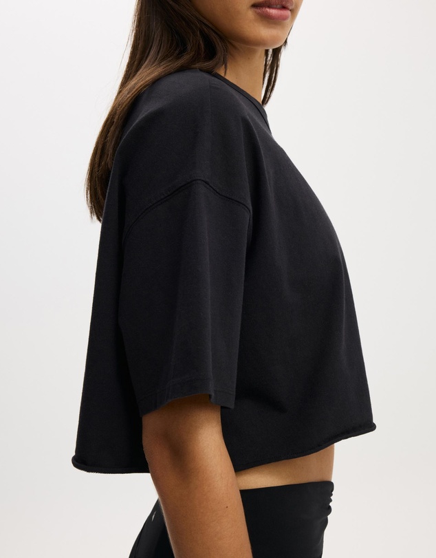 Cotton On Body Active - Relaxed Crop T-Shirt
