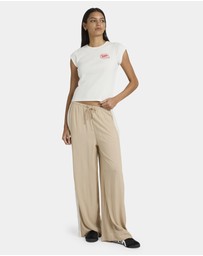 RVCA - Womens Ribbed Slim T-Shirt