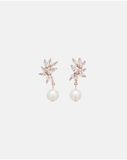 Stephanie Browne - Twilight Pearl Earrings