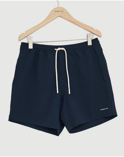 Revibe - Repaired Assembly Label Polyester Swim Short