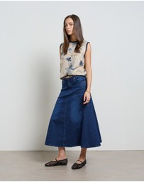 DRICOPER DENIM - Abby Flare Skirt