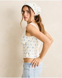 Rhythm - Dahlia Head Scarf