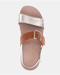 Mia Vita - Florini Platform Sandal - Champagne/Tan