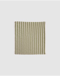 Mosey Me - Seersucker Stripe Napkin Set