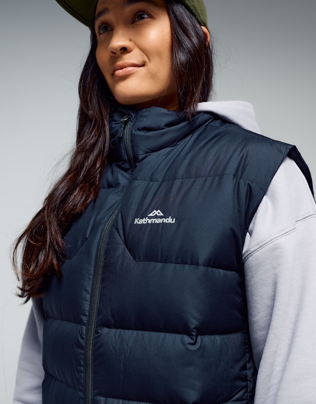 Kathmandu - Epiq 600 Fill Down Puffer Warm Outdoor Winter Vest