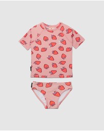 Crywolf - SHORT SLEEVE RASH SET Strawberry Splash