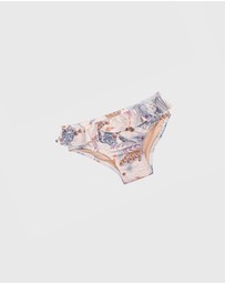 Aqua Blu Kids - Plumeria Frill Bikini Set - Kids