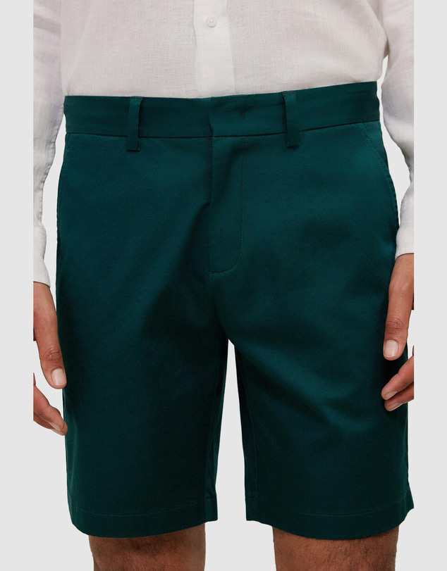 Trenery - Stretch Cotton Sateen Short