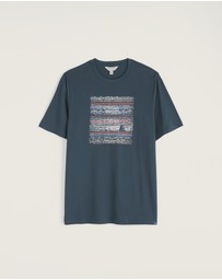 Seasalt - Seasalt Cornwall Navy Men's Midwatch T-Shirt