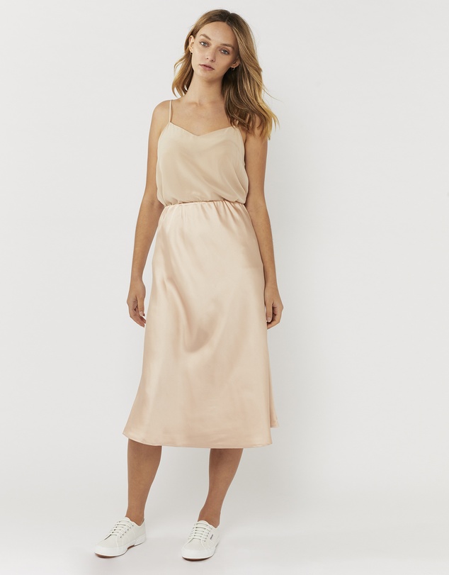 Everly Collective - Find Your Again Slip Skirt