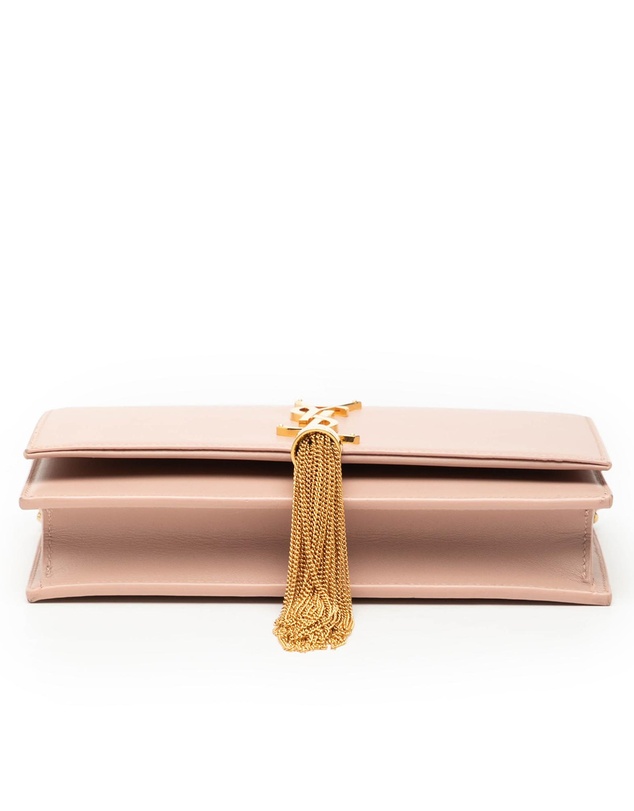 Pre-Loved by Azura Reborn - Pre-Loved Smooth Calfskin Monogram Kate Tassel Wallet on Chain