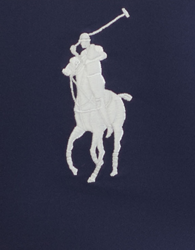Polo Ralph Lauren - Logo Icons Embroidered Crop Top Bikini Top