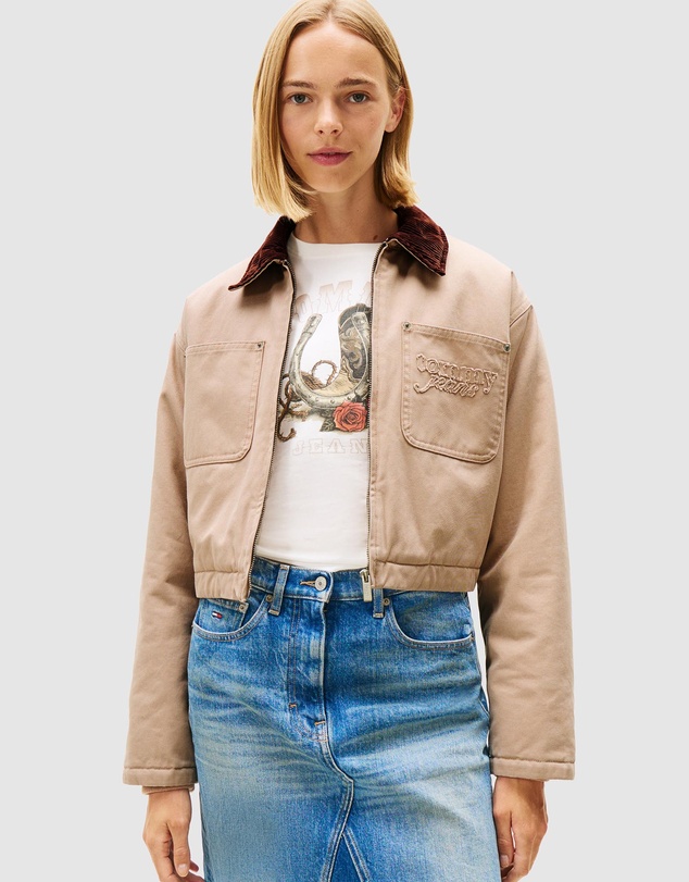 Tommy Jeans - Padded Crop Coach Jacket