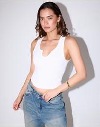 General Pants Co. Basics - Slinky Scoop Tank