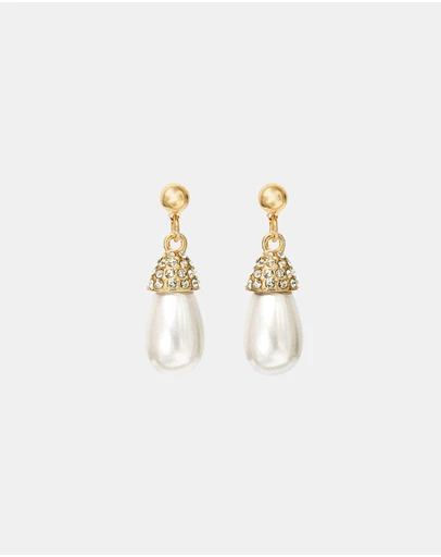 Kitte - Boudoir Earrings - Gold