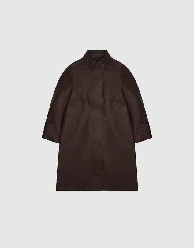 RAINS - Nara Long W Jacket Bark