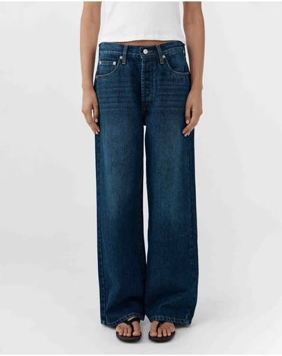 St. Agni - Canvas Classic Mid Rise Jeans