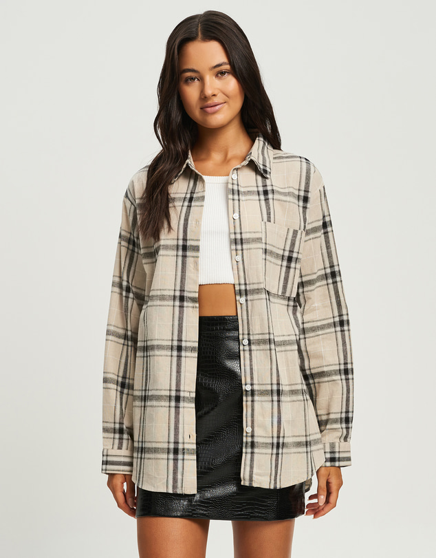 Calli - Check Shirt