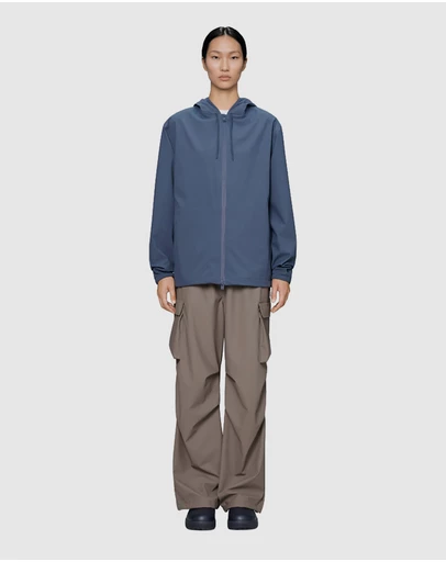 RAINS - Women's Suva Hardshell Jacket Blue Dusk