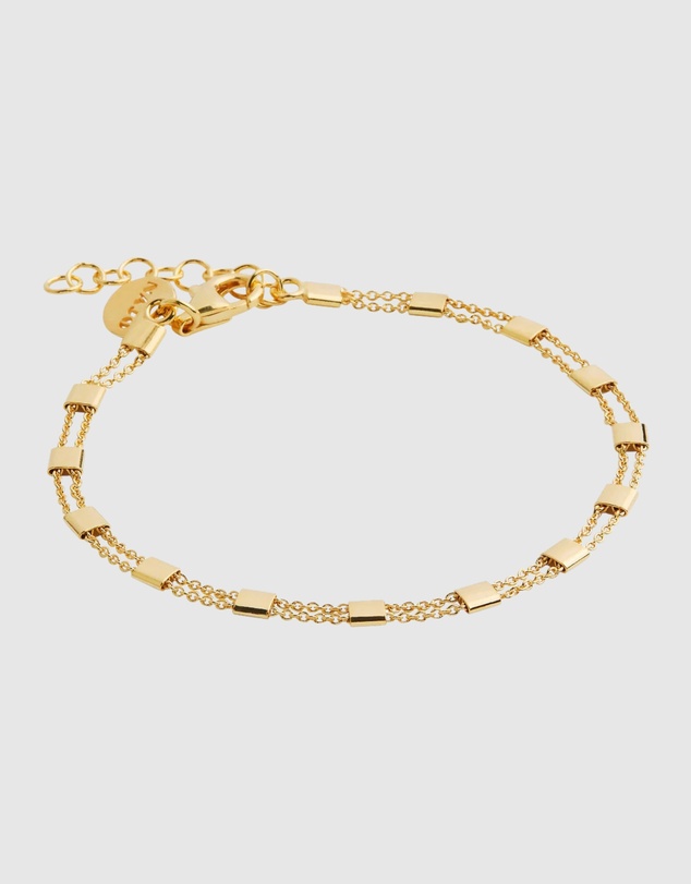 Najo - Summer Veil Yellow Gold Bracelet