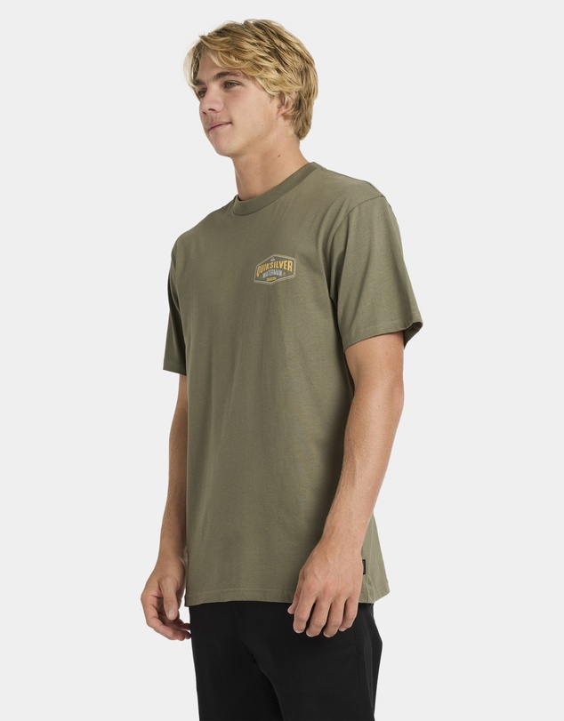 Quiksilver - Mens Classic Hooks T-Shirt
