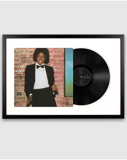 iWorld - Framed Michael Jackson Off the Wall Vinyl Album Art