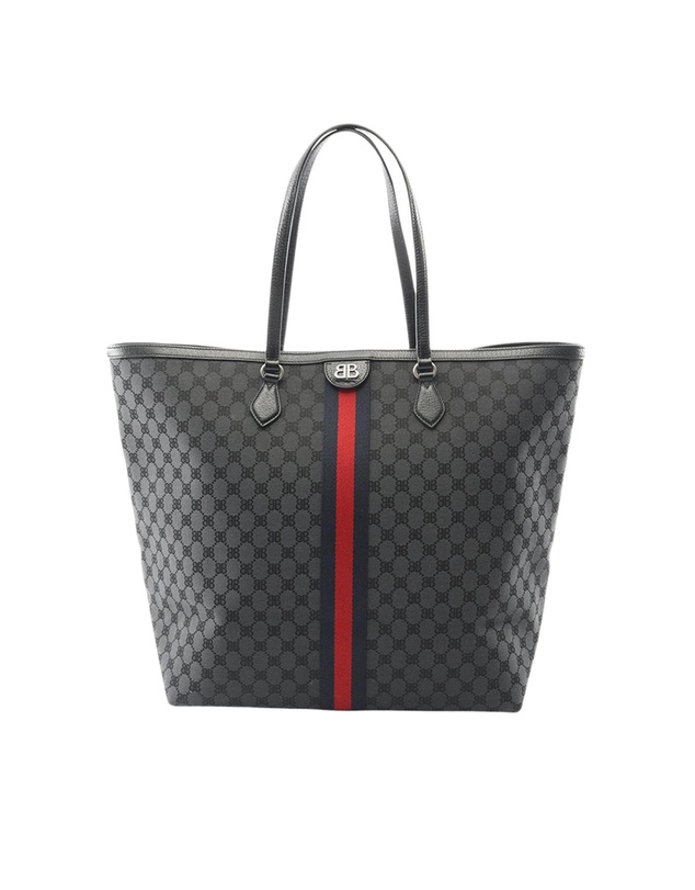 Balenciaga - Pre-Loved The Hacker Project Large BB Supreme Ophidia Tote