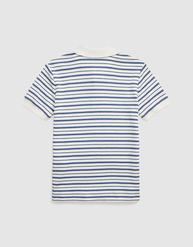 Polo Ralph Lauren - Striped Soft Cotton Polo Shirt - Babies-Kids