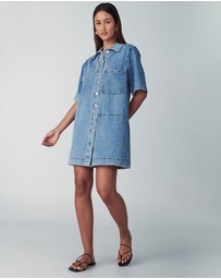 ST MRLO - Denim Shirt Dress