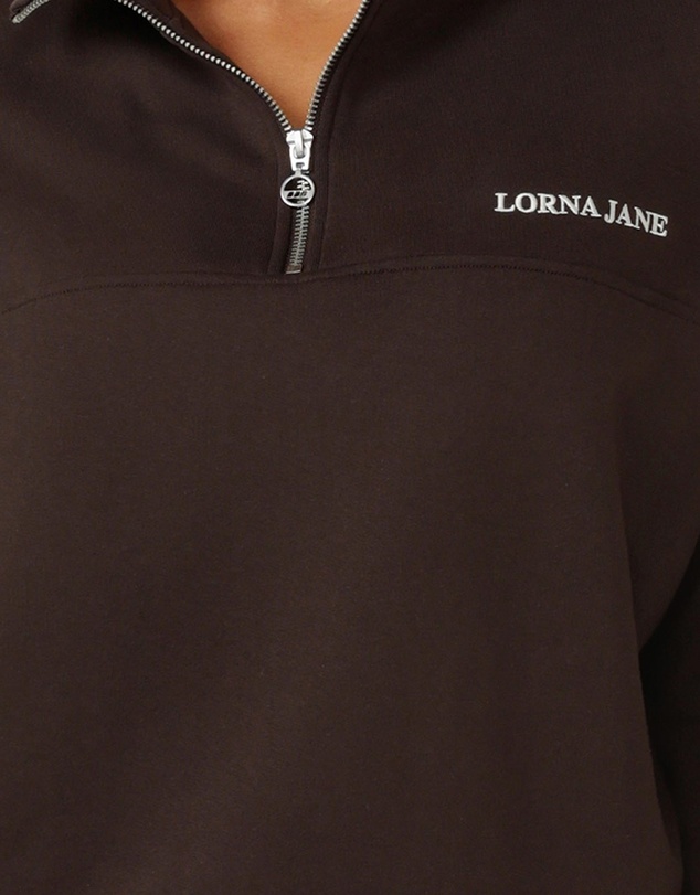 Lorna Jane - Streamline Quarter Zip Sweat