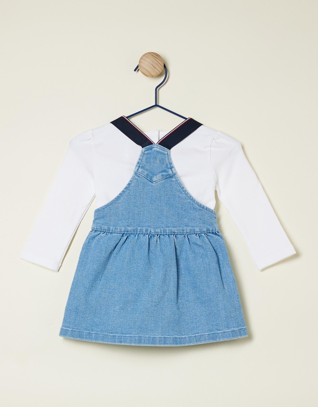 Tommy Hilfiger - Denim Dungaree Dress - Babies