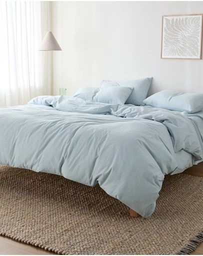 Sheet Society - Leo Washed Cotton Quilt Cover Set