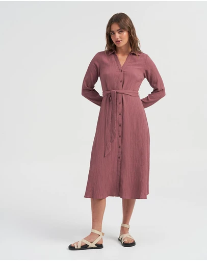 ONLY - Martina Midi Shirt Dress