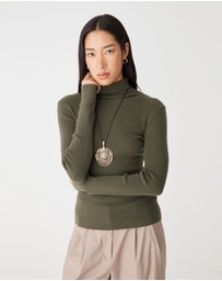 Forcast - Ginny Ribbed Turtleneck Knit