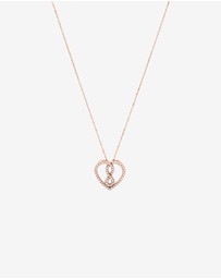 Michael Hill - Small Infinitas Pendant with 1/4 Carat TW of Diamonds in 10kt Rose Gold