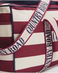 Country Road - Stripe Weekender
