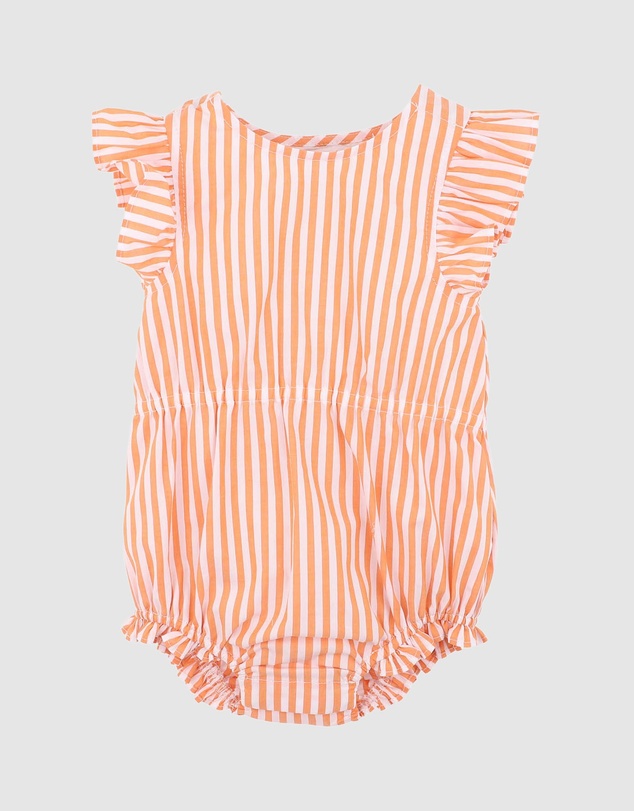 Fox & Finch - Woven Stripe Bodysuit - Babies