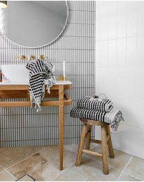 Miss April - Pompom Hand Towel