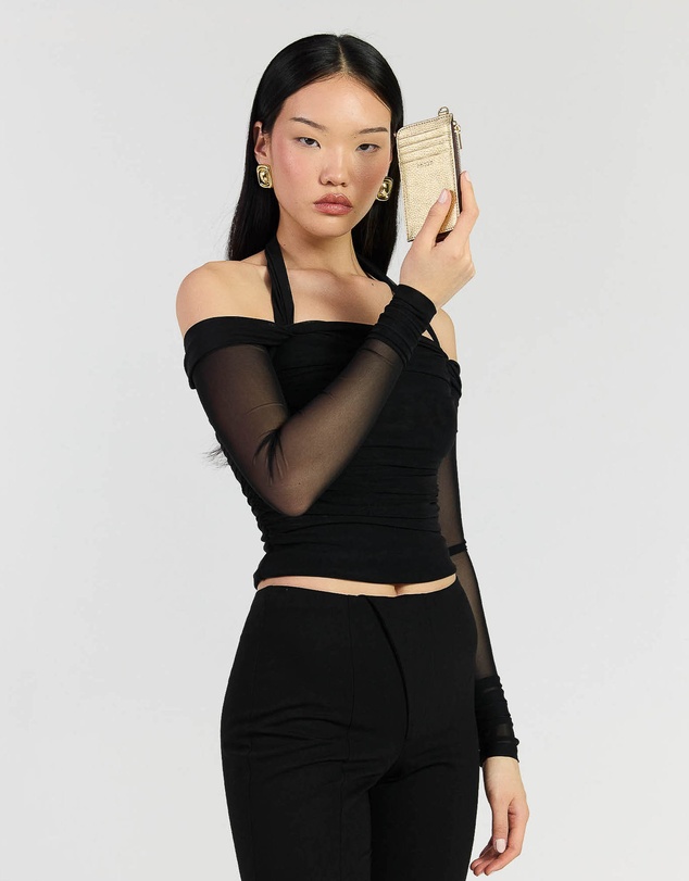 SABEN - Winona Card Holder Champagne